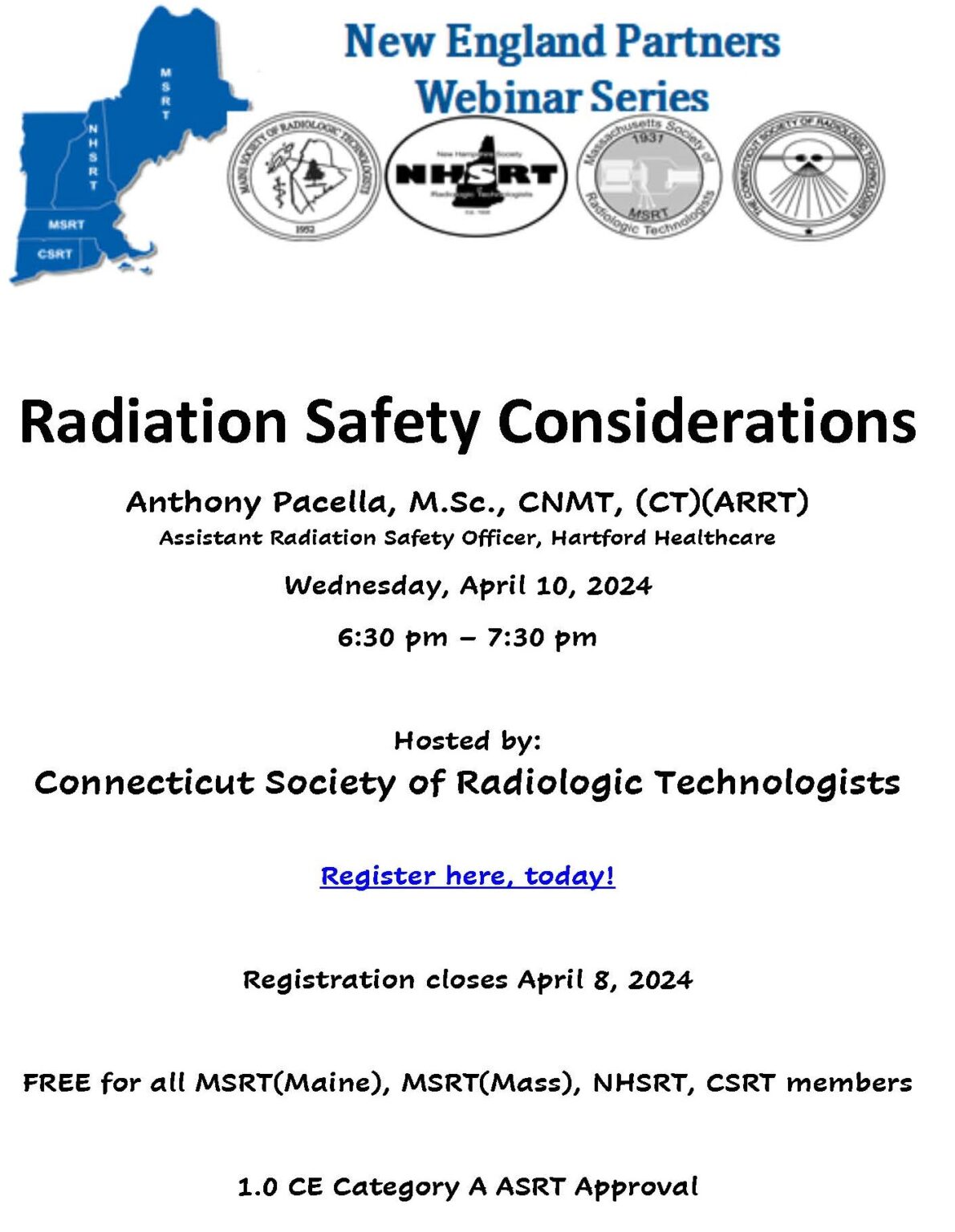 inar Radiation Safety Considerations Massachusetts Society of